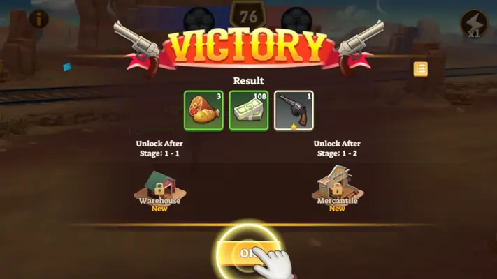 Wild West Heroes android App screenshot 2