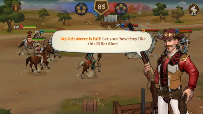 Wild West Heroes android App screenshot 8